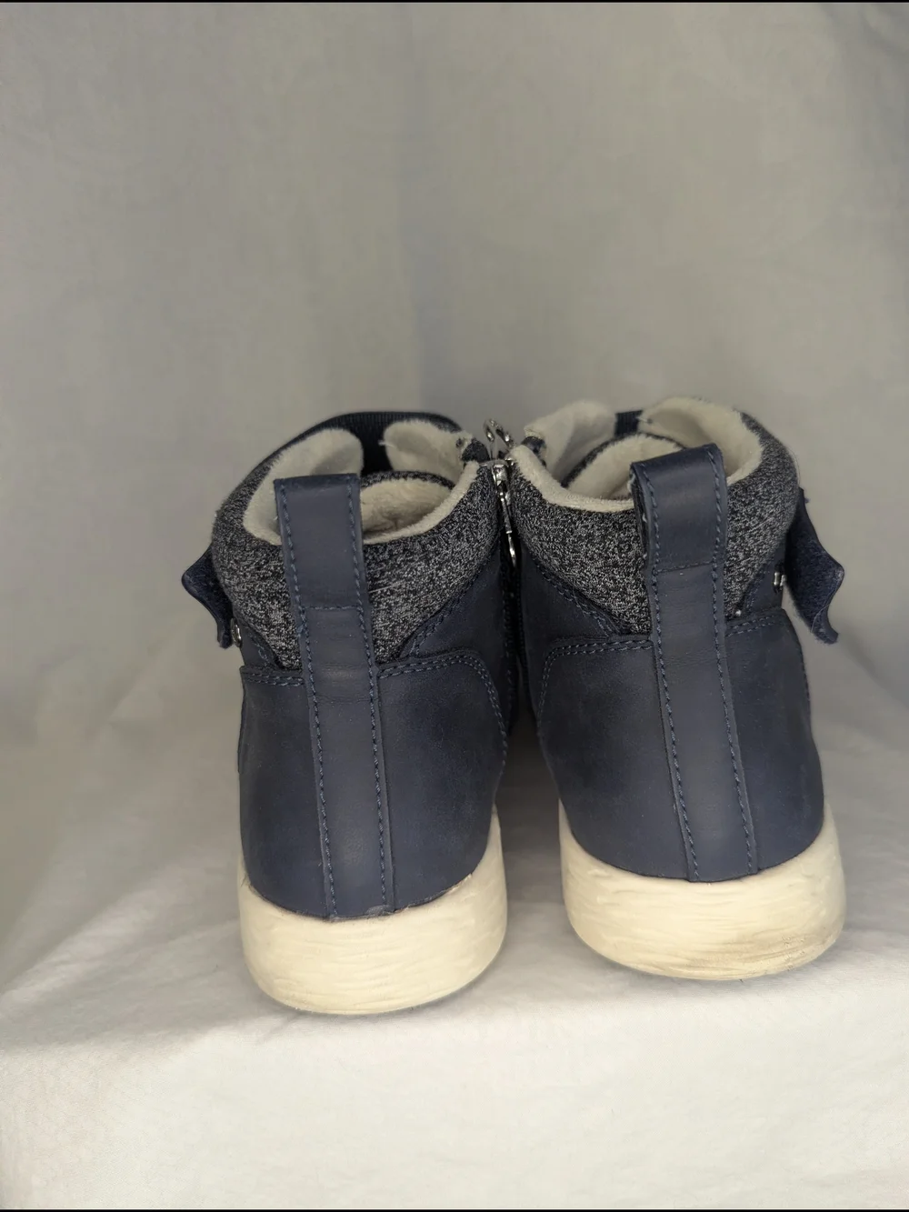 🌈Sporto Navy Gray High-Top Sneakers - Picture 9 of 10